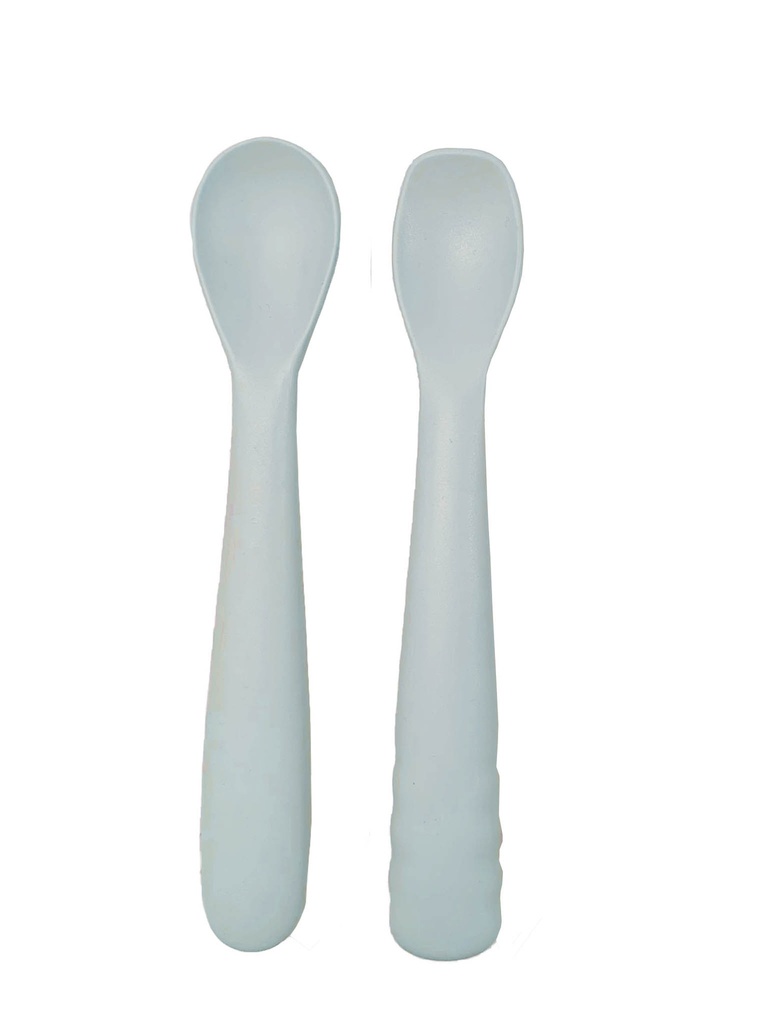 B-Spoon shape set 2pcs. Grey - Silicone - HS39241000 - COO China