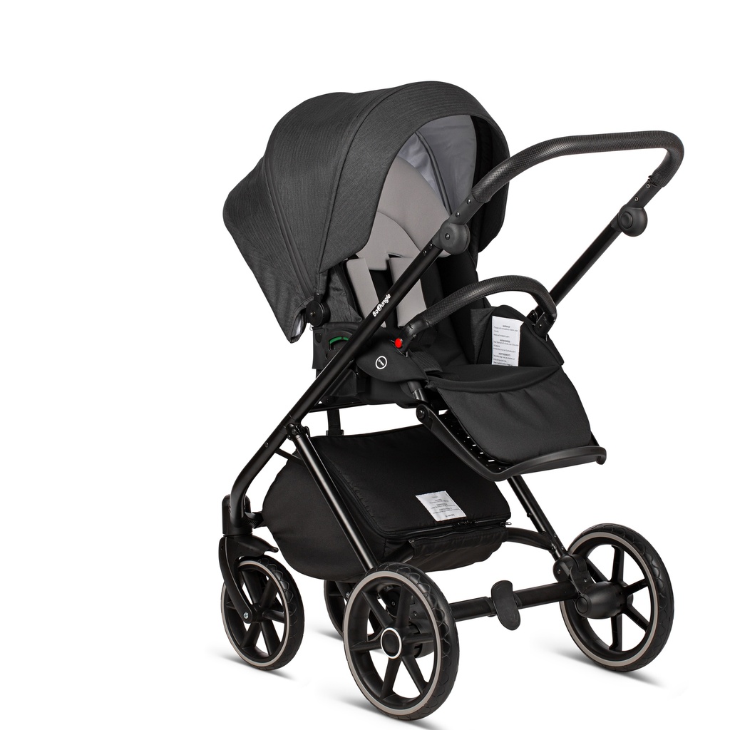 B-Suvvy / Lummy Moonrock grey: Buggy seat + Car Seat Adapter + Rain Protection - HS87150010 - COO Europe