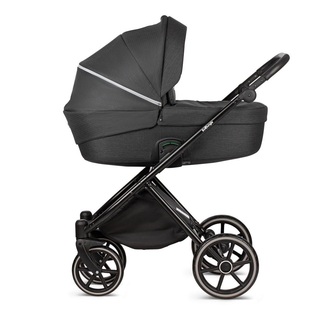 B-Suvvy / Lummy Moonrock Grey: Cradle + nursery Bag - HS87150010 - COO Europe