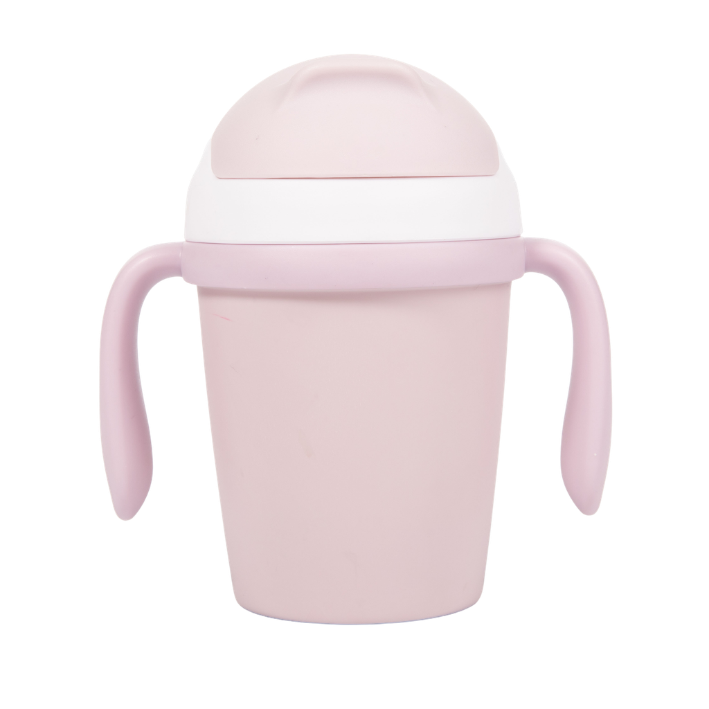 B-Drinking cup CPLA Biodegradable Pink  - HS39241000 - COO China