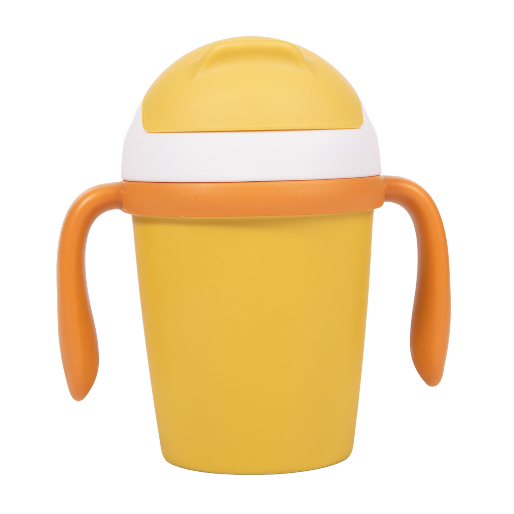 B-Drinking cup CPLA Biodegradable Ochre  - HS39241000 - COO China