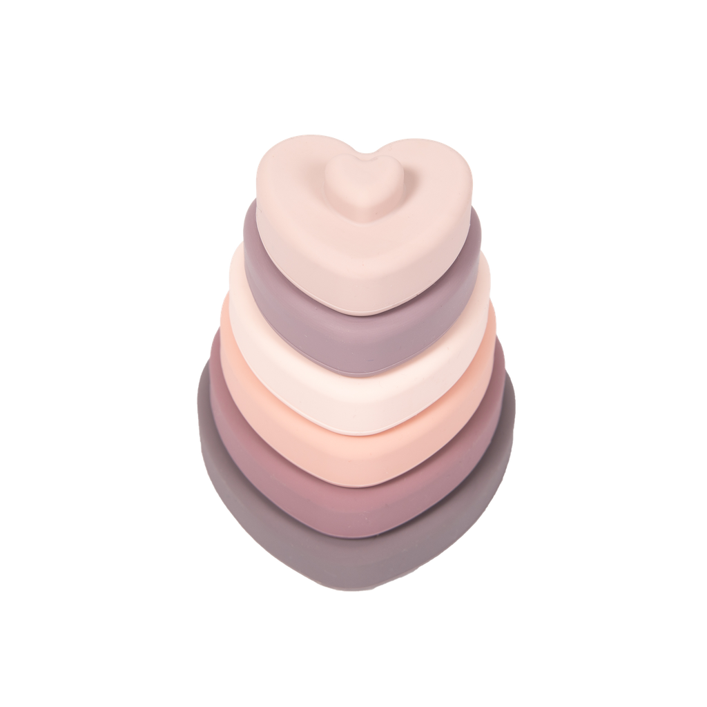 B-Silicone Stacking Hearts