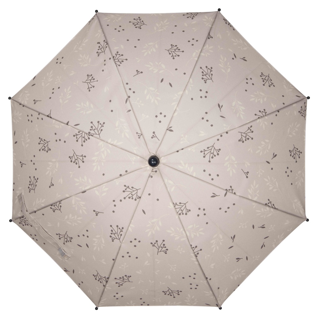 Stroller Parasol/Umbrella Romantic Leaves Beige