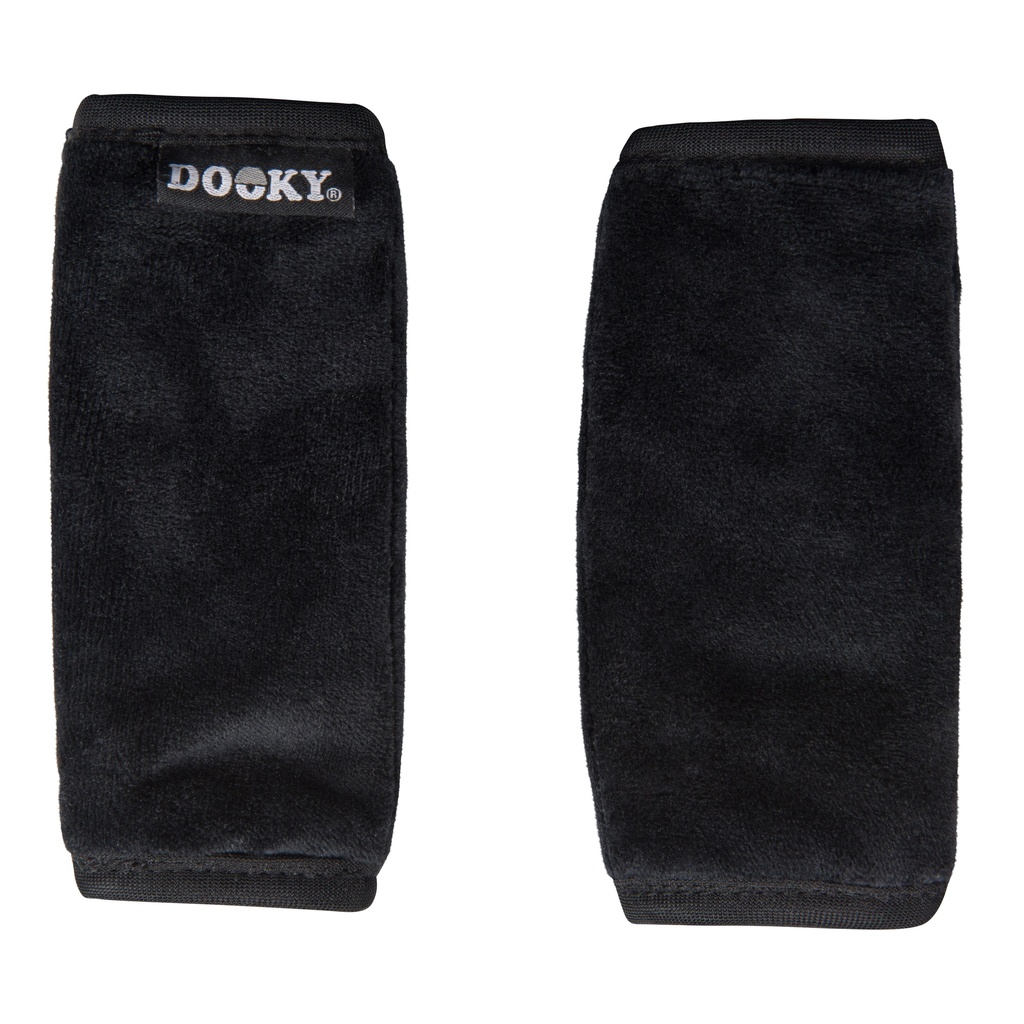 Dooky - Seatbelt Pads 2pcs Black - HS6307909899
