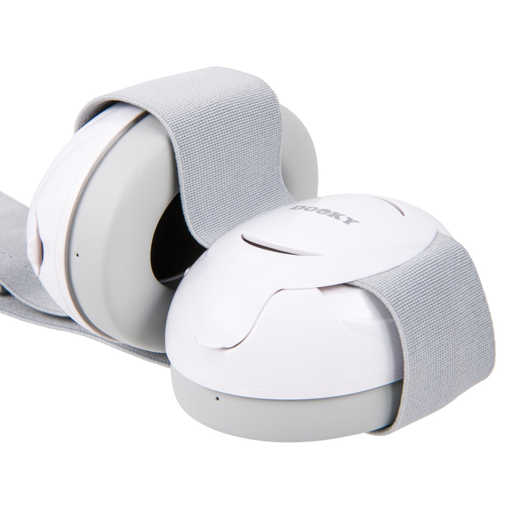 Dooky - Baby Ear Protection White