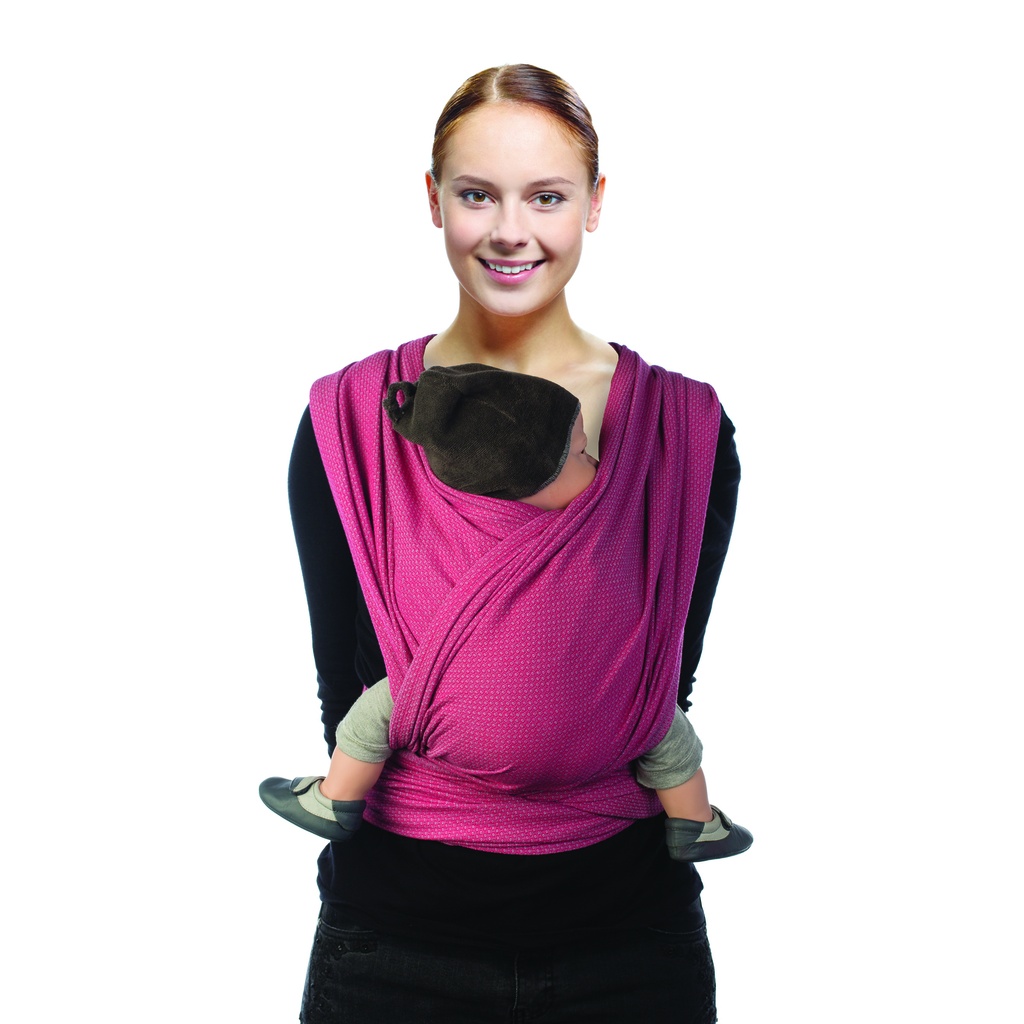 Babylonia baby carriers - BB-slen - Berry dusk - 490 cm