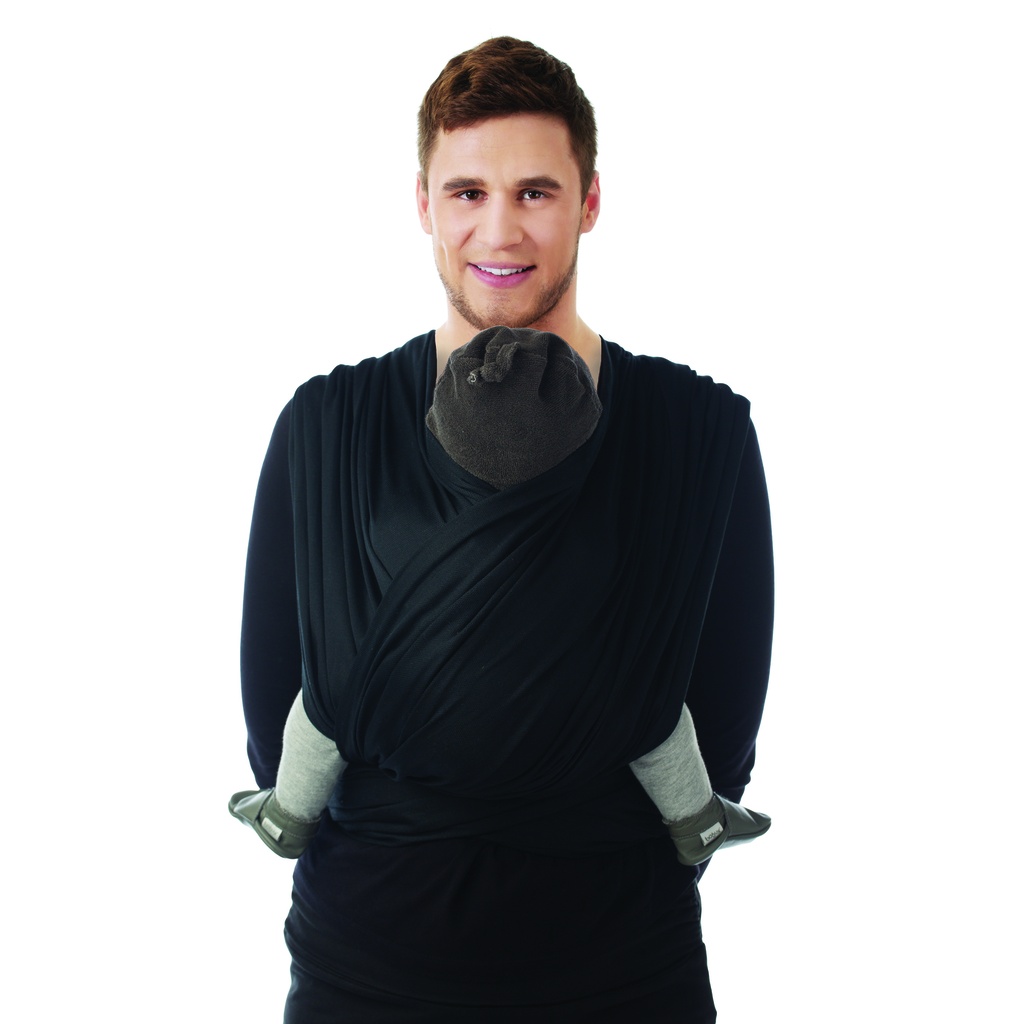Babylonia baby carriers - BB-slen - Black beans - 490 cm