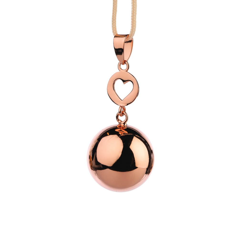 Bola - Babylonia Bola - Rose gold heart - One size - COO China - HS 71171900