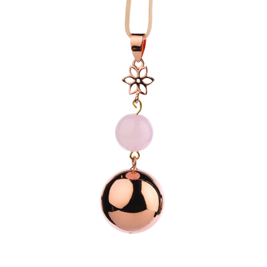 Bola - Babylonia Bola - Rose gold pearl flower - One size - COO China - HS 71171900