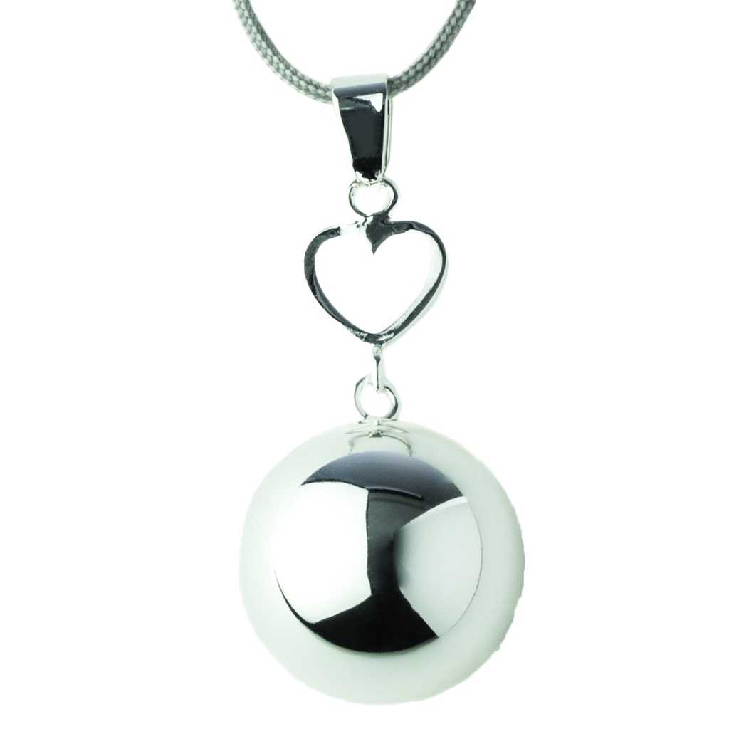 Bola - Babylonia Bola - Silver heart - One size - COO China - HS 71171900