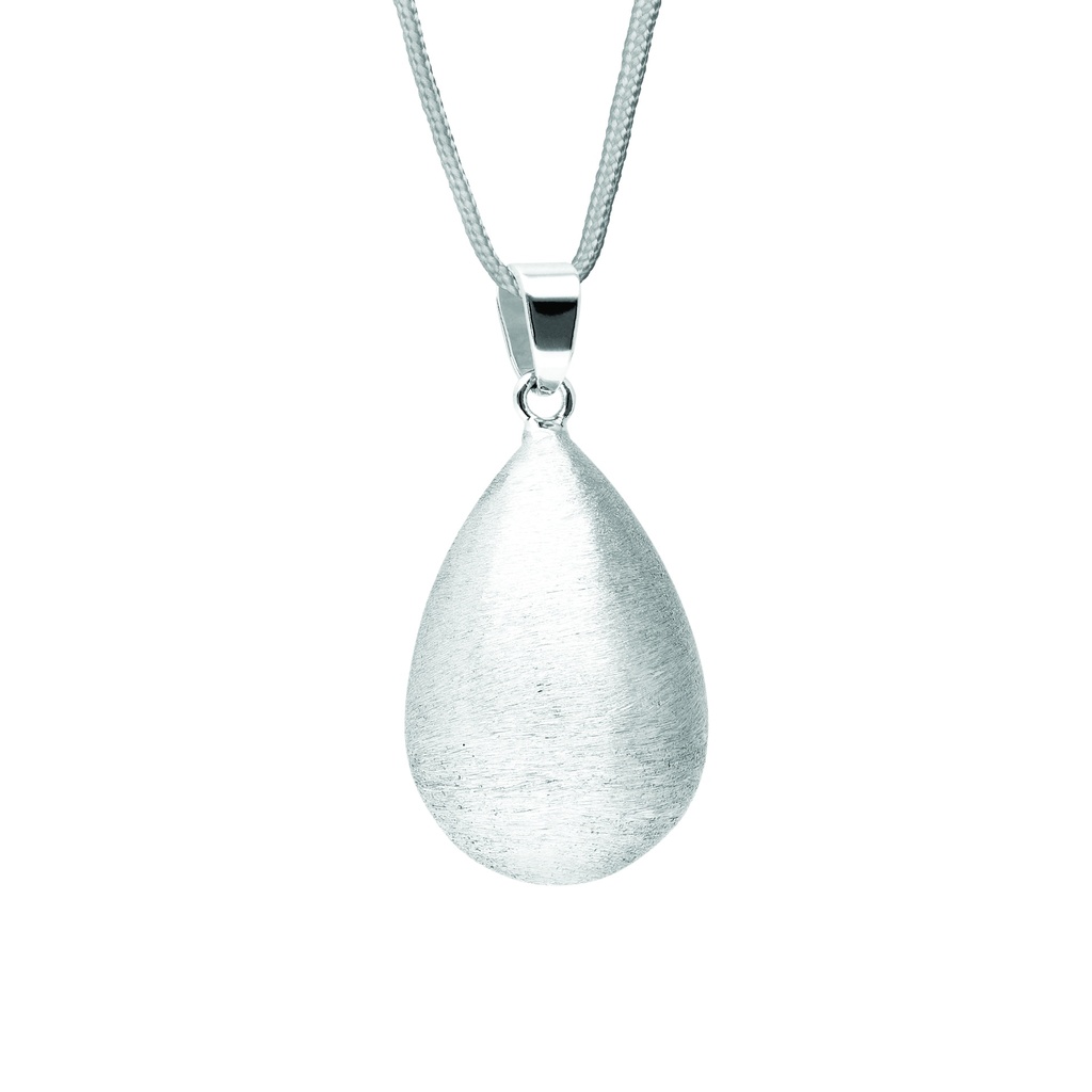 Bola - Babylonia Bola - drop shape, brushed effect, in silver plating - One size - COO China - HS 71171900