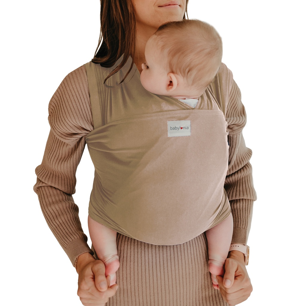 Babylonia baby carriers - Tricot-Slen Cool - Nougatine