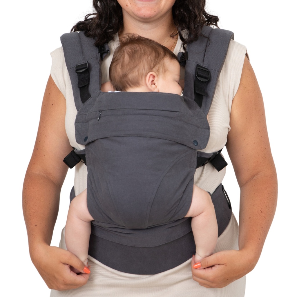 Babylonia baby carriers - Babylonia Flexia - Anthracite - One size - HS63079098 - COO China