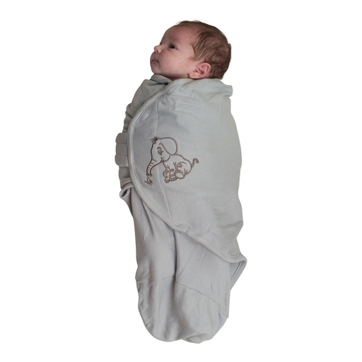 [B170500] Baby Wrap Bo Jungle,Grey S El - HS62092000 - COO China
