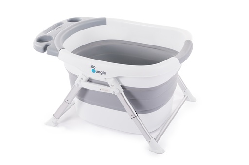 [B400660] B-Foldable Shower Bath Grey/White - HS39229000 - COO China - HS3922100000