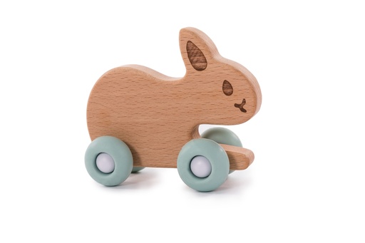 [B910220] B-Woody Rabbit on wheels Blue - HS39241000 - COO China