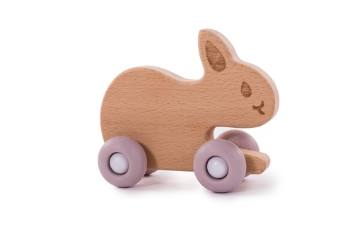 [B910230] B-Woody Rabbit on wheels Pink - HS39241000 - COO China