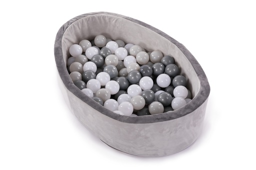 [B910620] B-Ball Pit PLay Gym Grijs Incl.120 Ballen - HS95030041 - COO China