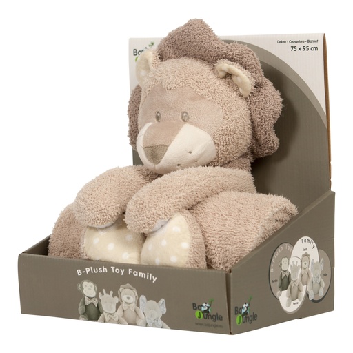 [B990100] B-Plush toy with blanket Kenzi HS95030041 - COO CHINA