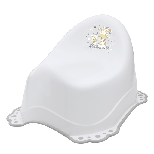 [MA7569] Wc-Potje Deluxe Giraf Wit HS39222000 - COO Europe