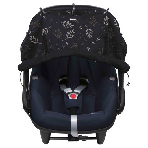 [X1126711] Dooky - Universal cover Romantic Leaves Black