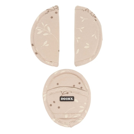 [X2026753] Dooky - Universal Pads Romantic Leaves Beige - COO Chine - HS 6307909899