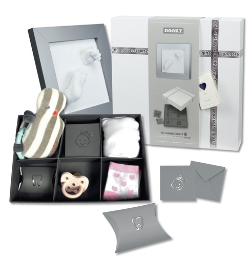 [X6128303] Dooky - 3D Deluxe silver 23x23 cm. in memory box - HS69139098 - COO China