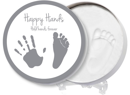 [X130007] Happy Hands - Round tin handprint - HS68159900 - COO China