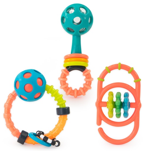 [S80800] Sassy - My First Rattles Set - HS9503009590 - COO Chine