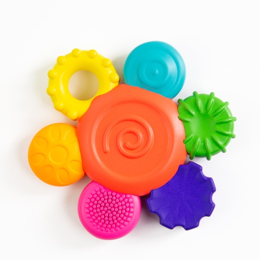 [S80338] Sassy - Flower Rattle Teether - HS9503009590 - COO Chine