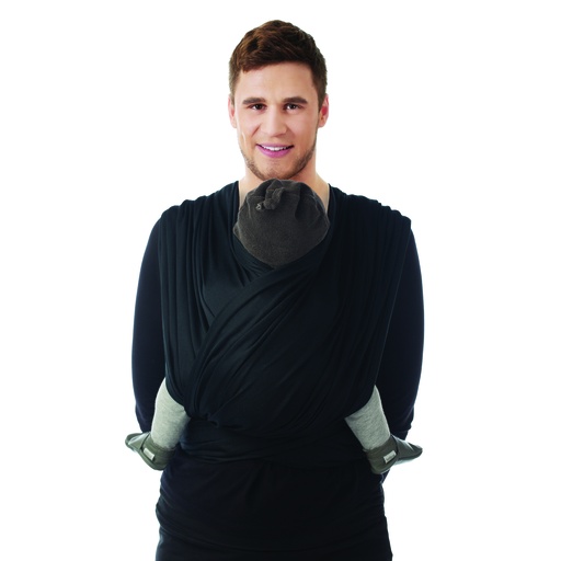 [BABS-490-972] Babylonia baby carriers - BB-slen - Black beans - 490 cm
