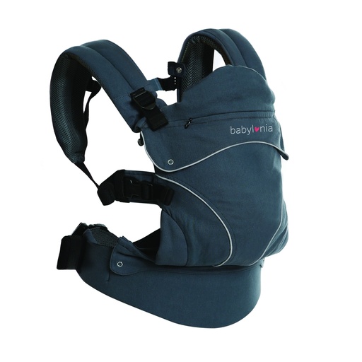 [BAFLEX-914] Babylonia baby carriers - Babylonia flexia - Deep grey - One size - HS63079098 - COO China