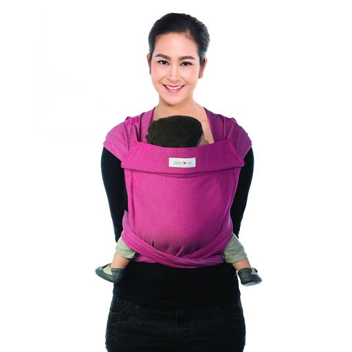 [BATAI-sizer-502] Babylonia baby carriers - BB-tai - Berry dusk - sizer