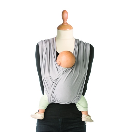 [BATC-L-941] Babylonia baby carriers - Tri-Cotti - Silver cloud - L