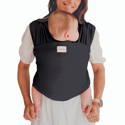 [BATS-914] Babylonia baby carriers - Tricot-Slen Organic - Dark Grey - One size