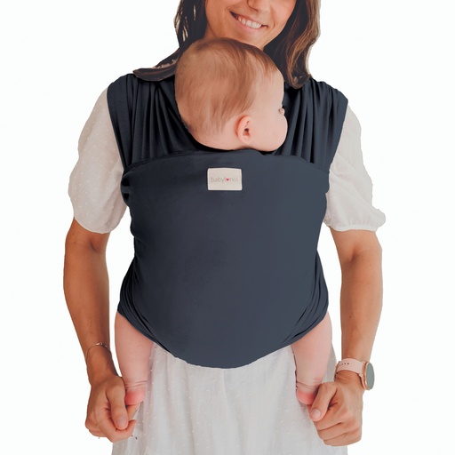 [BATS-945] Babylonia baby carriers - Tricot-Slen Organic - Navy blue - One size