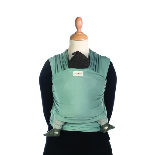 [BATS-969] Babylonia baby carriers - Tricot-Slen Organic - Silver blue - One size