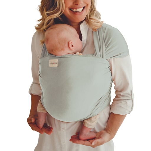 [BATSB-701] Babylonia baby carriers - Tricot-slen bamboo - Water mint - One size