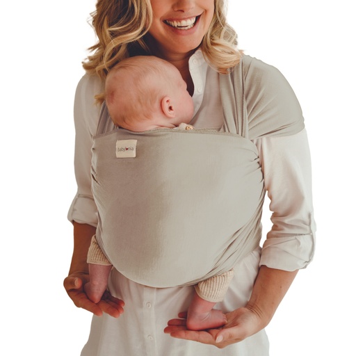 [BATSB-702] Babylonia baby carriers - Tricot-slen bamboo - Warm Sand - One size