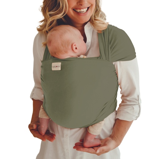 [BATSB-707] Babylonia baby carriers - Tricot-slen bamboo - Khaki green - One size