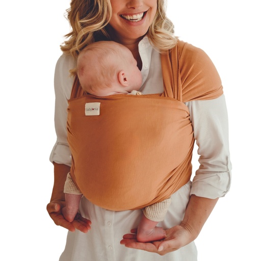 [BATSB-708] Babylonia baby carriers - Tricot-slen bamboo - Pecan brown - One size