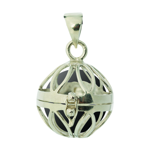 [BOLA-VCB700] Bola - Babylonia Bola - Cage with black bola - One size - COO Mexico - HS 71171900