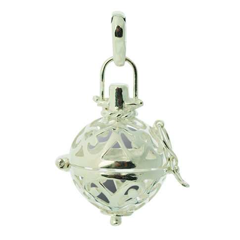 [BOLA-VCB701] Bola - Babylonia Bola - Cage with white bola - One size - COO Mexico - HS 71171900