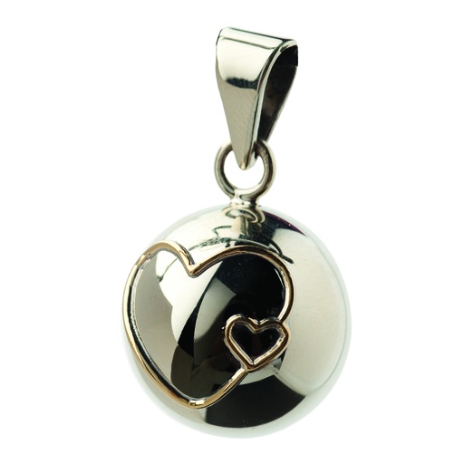 [BOLA-VF118] Bola - Babylonia Bola - Double hearts - One size - COO Mexico - HS 71171900