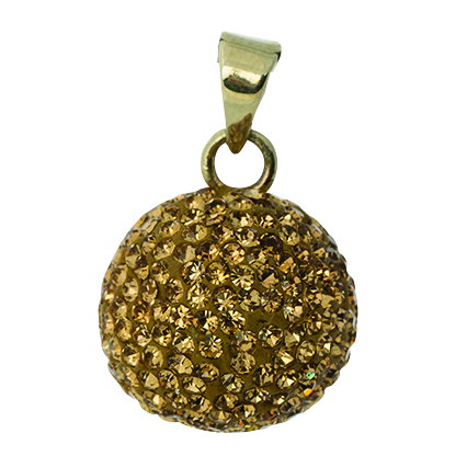 [BOLA-VG601] Bola - Babylonia Bola - Goldplated with glitter stones - One size -  COO Mexico - HS 71171900