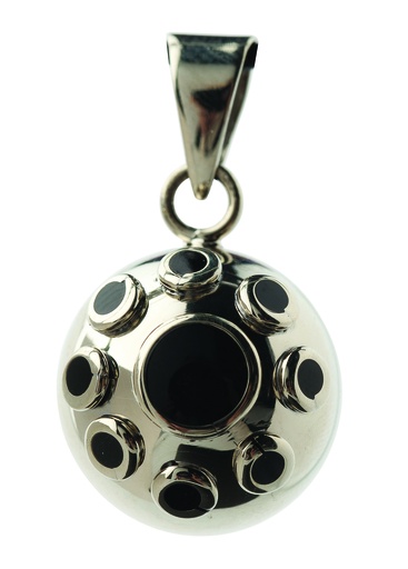 [BOLA-VK610] Bola - Babylonia Bola - Black - flower - One size - COO Mexico - HS 71171900