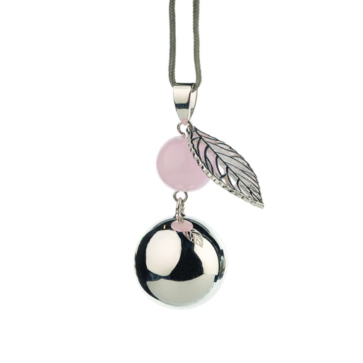 [BOLA-VO204] Bola - Babylonia Bola - Silver pearl leaf - One size - COO China - HS 71171900