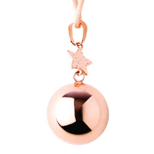 [BOLA-VO212] Bola - Babylonia Bola - Rose gold star - One size - COO China - HS 71171900