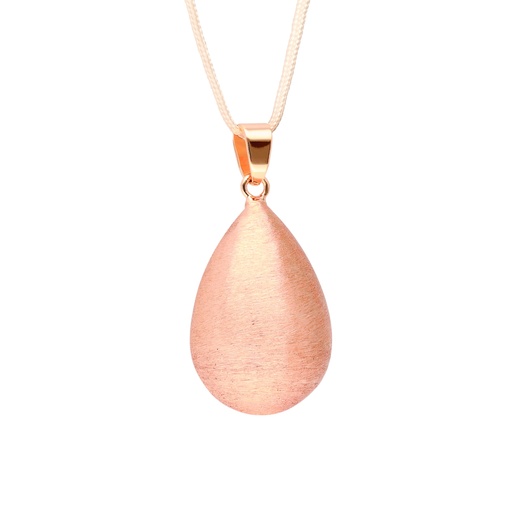 [BOLA-VO607] Bola - Babylonia Bola - drop shape, brushed effect, in rose gold plating - One size - COO China - HS 71171900