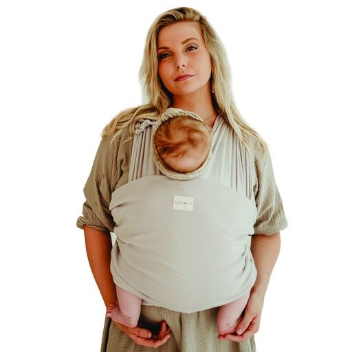 [DEMO-BAEASY-702] Babylonia baby carriers - Tricot-Easy - Warm Sand - DEMO